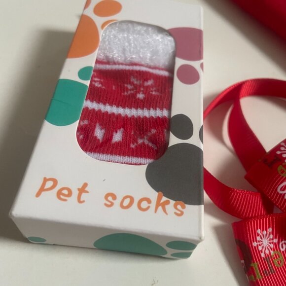 3-Piece Dog Christmas Accessory Set - Picture 5 of 7